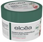 Elcéa Masque de Soin Révélateur d'Éclat Pour Cheveux Colorés Méchés 94% Ingrédients d'Origine Naturelle - Pot 200 ml