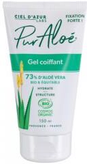 Pur Aloé Vera Gel Coiffant 73% Aloe Vera Bio 150 ml - Tube 150 ml