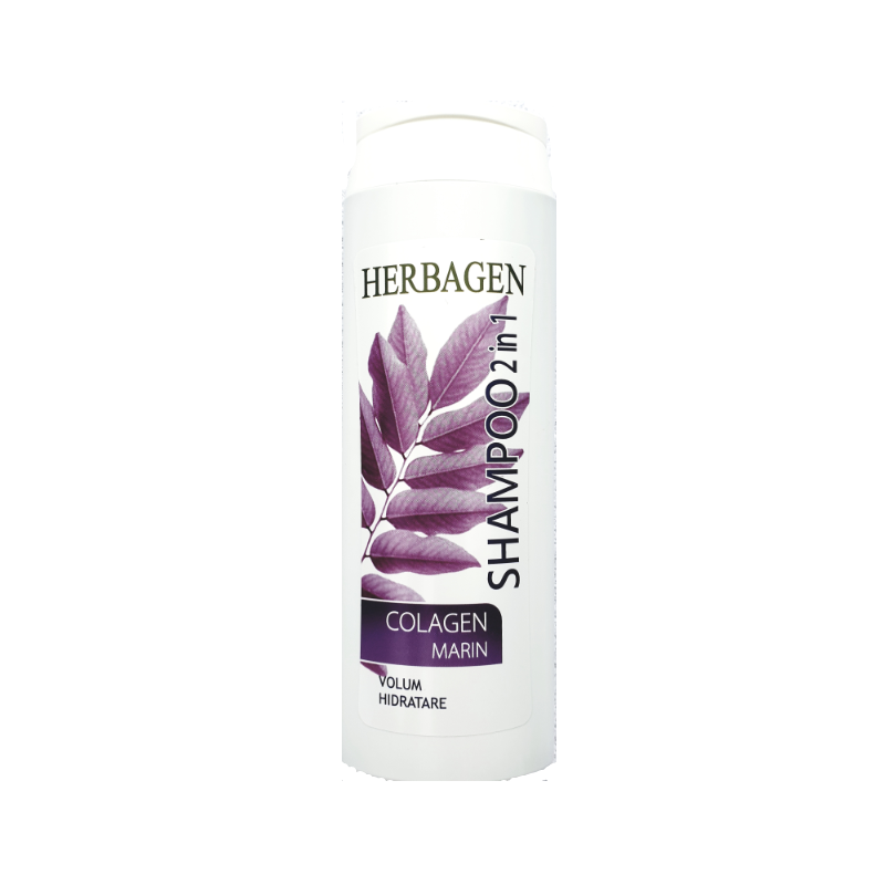 Herbagen shampoing au collagène marin (2 en 1) 250 ml