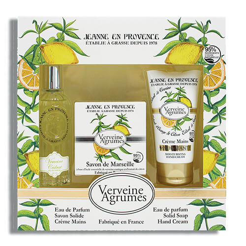 Jeanne en Provence Coffret Verveine Agrumes