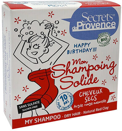 Secrets de Provence Shampooing solide bio cheveux secs