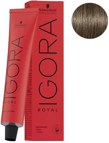 Coloration Permanente Igora Royal Cools 7-13 Blond Moyen cendré Mat Schwarzkopf