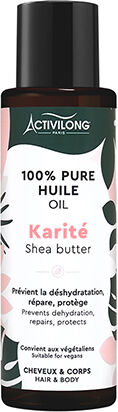 Huile de Karité Pure Activilong