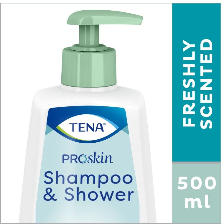 Tena Shampoing & Gel douche - TENA Shampoo & Shower ProSkin x500ml