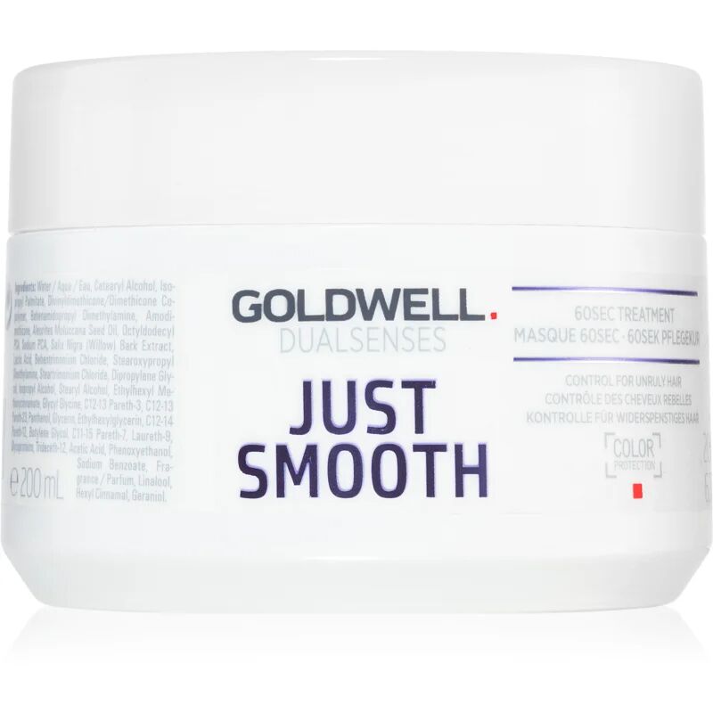 Goldwell Dualsenses Just Smooth Smoothing Mask For Unruly Hair 200 ml