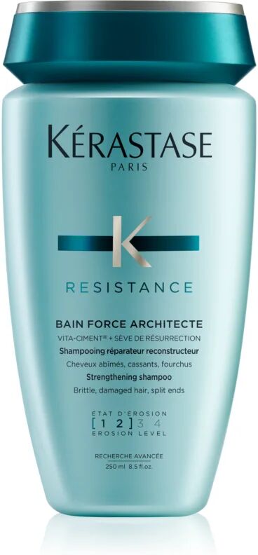 Kérastase Résistance Bain Force Architecte Fortifying Shampoo for Weak and Lightly Damaged Hair 250 ml