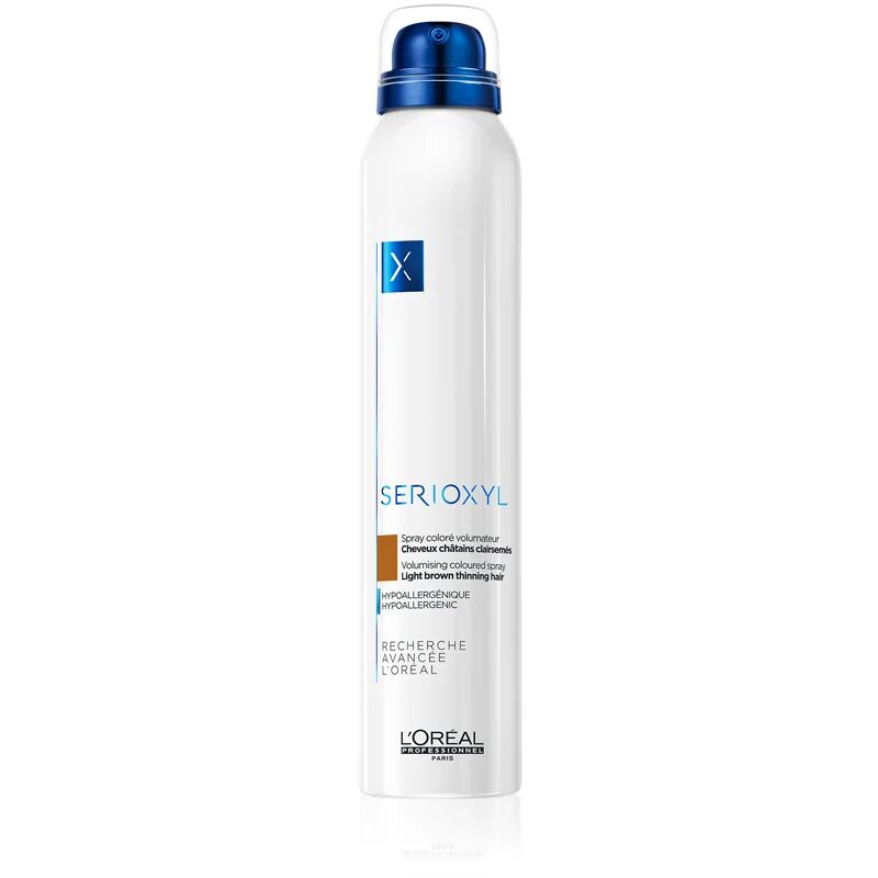 L’Oréal Professionnel Serioxyl Volumizing Coloured Spray Colour Spray for Hair Volume Light Brown 200 ml