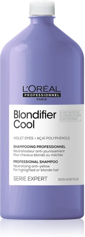 L’Oréal Professionnel Serie Expert Blondifier Violet Shampoo for Yellow Tones Neutralization 1500 ml