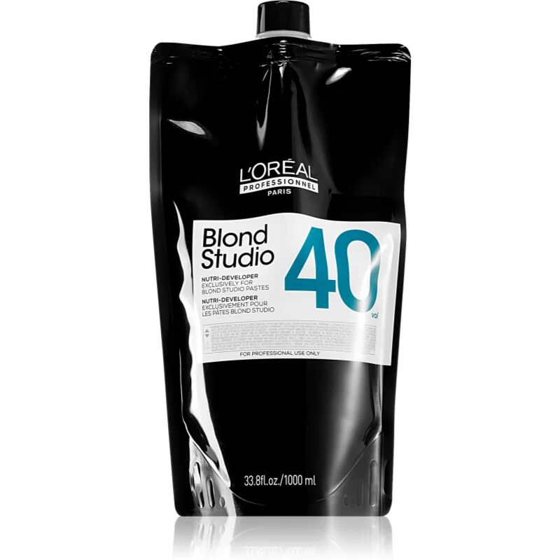 L’Oréal Professionnel Blond Studio Nutri-Developer Activating Emulsion with Nourishing Effect 40 vol. 12% 1000 ml