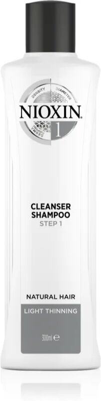 Nioxin System 1 Cleanser Shampoo Purifying Shampoo For Fine To Normal Hair 300 ml