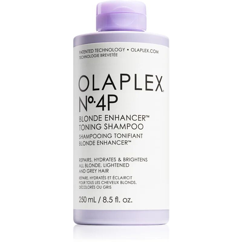 Olaplex N°4P Blond Enhancer™ purple toning shampoo for Yellow Tones Neutralization 250 ml