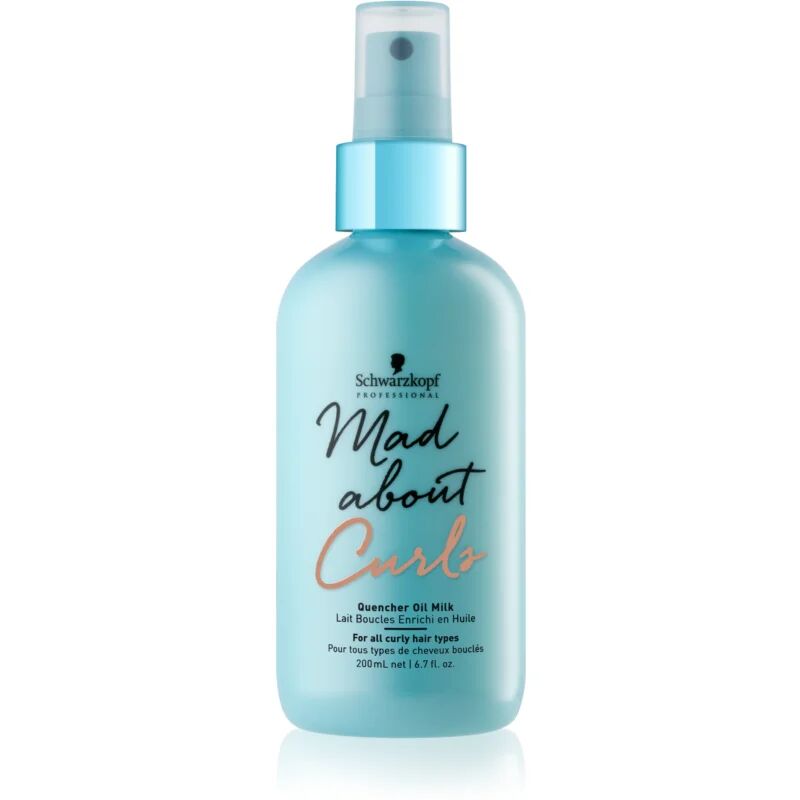 Schwarzkopf Professional Mad About Curls Styling Spray also works to re-shape curls the day after 200 ml