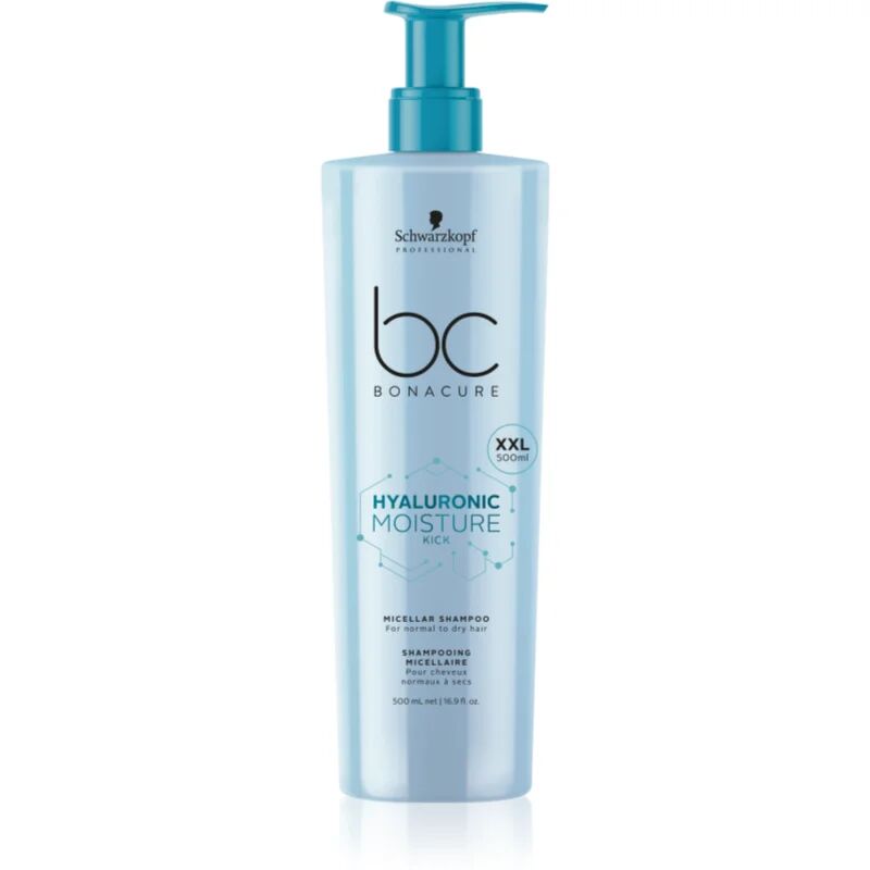 Schwarzkopf Professional BC Bonacure Hyaluronic Moisture Kick Micellar Shampoo For Dry Hair 500 ml
