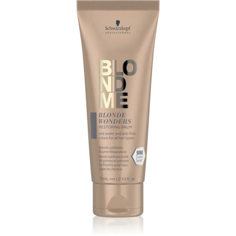 Schwarzkopf Professional Blondme Blonde Wonders Restoring Balm For Blondes And Highlighted Hair 75 ml