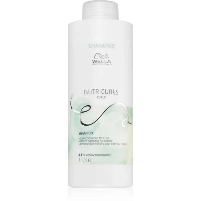 Wella Professionals Nutricurls Curls Micellar Shampoo for Curly Hair 1000 ml