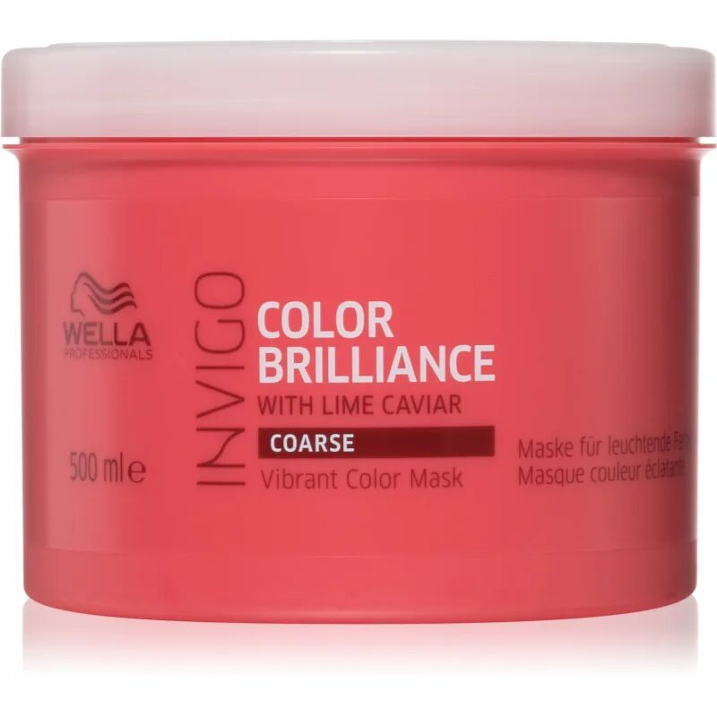 Wella Professionals Invigo Color Brilliance Mask for Thick Coloured Hair 500 ml