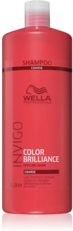 Wella Professionals Invigo Color Brilliance Shampoo for Thick Coloured Hair 1000 ml