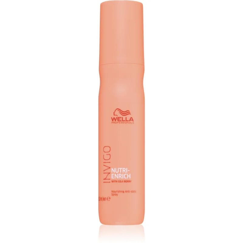 Wella Professionals Invigo Nutri-Enrich Leave-in Spray for Smoothing and Nourishing Dry and Unruly Hair 150 ml