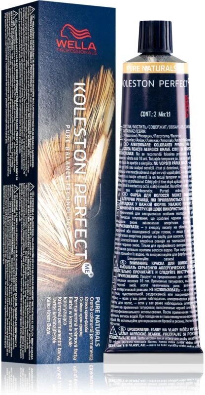 Wella Professionals Koleston Perfect ME+ Pure Naturals Permanent Hair Dye Shade 10/00 60 ml