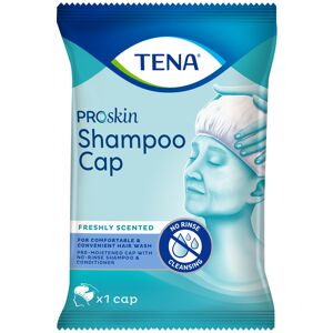 Tena Cuffia Shampoo pre umidificata per lavaggio capelli di disabili e anziani -  Shampoo Cap