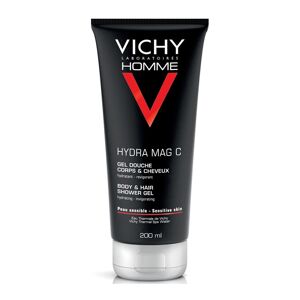 Vichy Homme - Hydra Mag C Gel Doccia Corpo e Capelli, 200ml