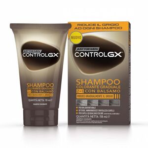 Just for Men Control GX - 2 in 1 Shampoo Colorante Graduale con Balsamo, 118ml