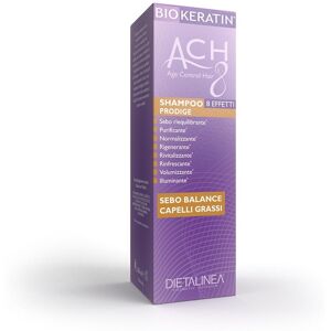 Biokeratin ACH8 - Shampoo Prodige Sebo Balance Capelli Grassi, 200ml