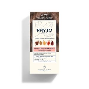 Phyto color 6.77 Marrone Chiaro Cappuccino Colorazione Permanente Senza Amm