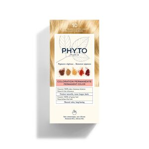 Phyto color 10 Biondo Chiarissimo Extra Colorazione Permanente senza Ammoni