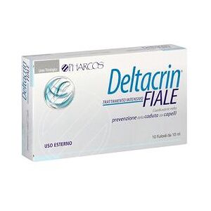 Pharcos Deltacrin Fiale Trattamento Intensivo Prevezione Anticaduta Capelli 10 Fiale