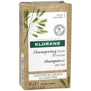 Klorane Shampoo Solido all'Avena Ultra Delicato 80 g