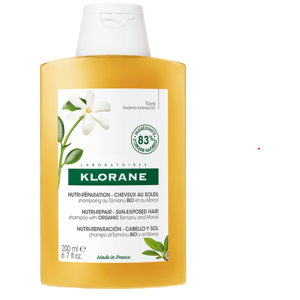 Klorane Shampoo Nutritivo al Tamanu BIO & Monoi 200 ml