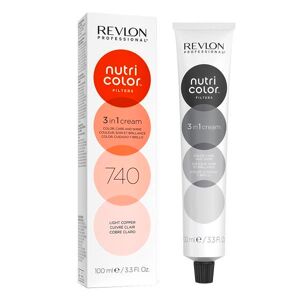 Revlon Professional Nutri Color Filter Tube 740 Mittelblond Kupfer Intensiv 100 ml