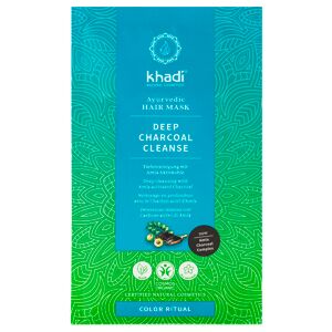 khadi Color Ritual Ayurvedic Hair Mask Deep Charcoal Cleanse 50 g