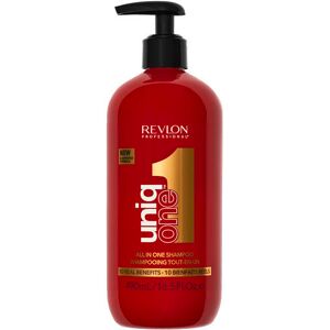 2 Shampoo Capelli Secchi Revlon Uniq One All In One 490ml