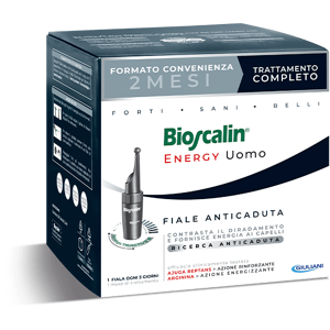 Bioscalin Energy Fiale Anticaduta Uomo 10+10 (trattamento 2 mesi)