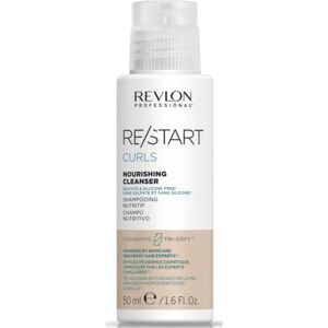 Revlon Professional Revlon Restart Curls Nourishing Cleanser Shampoo Capelli Ricci, 50ml