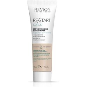 Revlon Professional Revlon Restart Curls Deep Nourishing Buttery Mask Maschera Capelli Ricci, 30ml