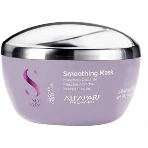 Alfaparf Milano Semi di Lino Smoothing Maschera capelli crespi, 200ml