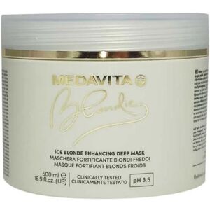 Medavita Blondie Maschera Capelli Fortificante Biondi Freddi, 500ml