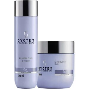 System Professional LuxeBlond Kit Antigiallo Shampoo e Maschera