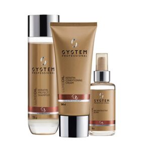 System Professional Luxe Oil Kit Trattamento alla Cheratina