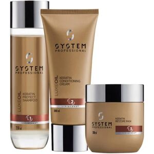 System Professional Luxe Oil Kit Shampoo Balsamo e Maschera