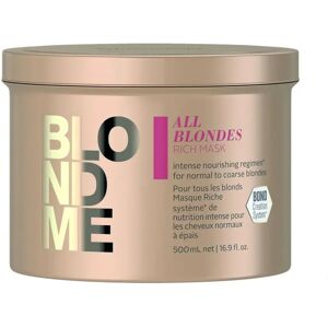 Schwarzkopf Blondme All Blondes Rich Maschera capelli biondi 500ml