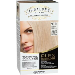 Il Salone Milano Plex Rebuilder kit colorazione capelli professionale, 10.0 Biondo Extra Chiaro