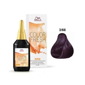 Wella Professionals Wella Color Fresh 3-66 Castano Scuro Violetto Intenso 75ml