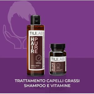 TILAB Srl Trattamento Capelli Grassi Shampoo e Vitamine