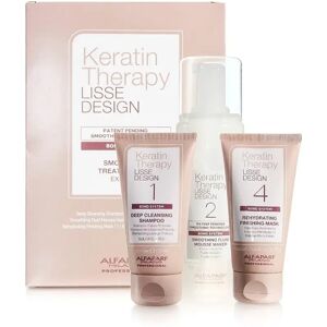 Alfaparf Milano Keratin Therapy Lisse Design Bond System Trattamento Lisciante Express 3 pz