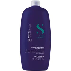 Alfaparf Milano Semi Di Lino Brunette Shampoo Delicato Anti Arancio Per Capelli 1000 ml