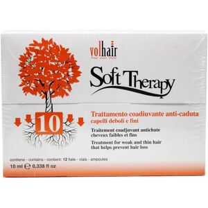 Volhair Soft Therapy Trattamento Coadiuvante Anti Caduta Per Capelli Deboli E Fini 12 Fiale Da 10 ml